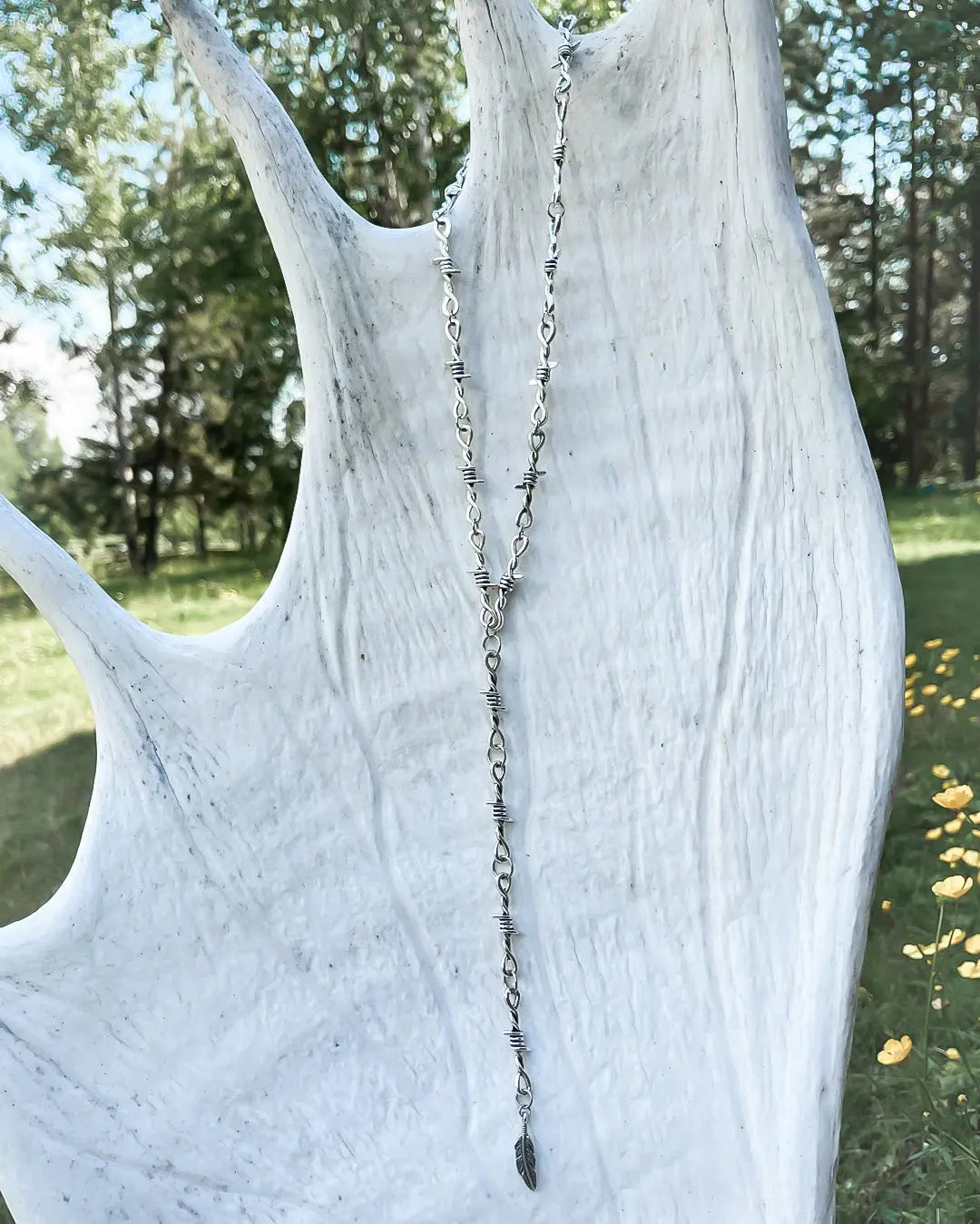 Lariat Twisted Wire Necklace - Imperfectly Perfect Boutique