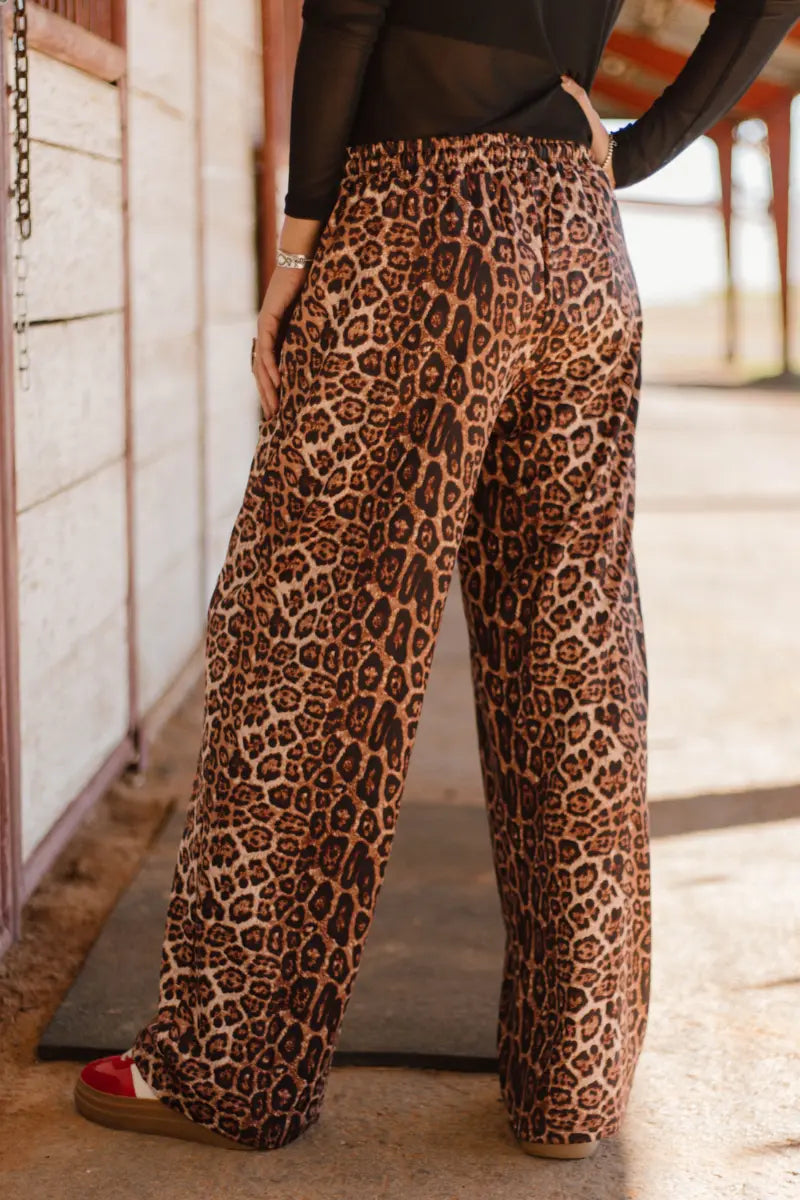 Leopard Luxe Lounge Pants - Imperfectly Perfect Boutique