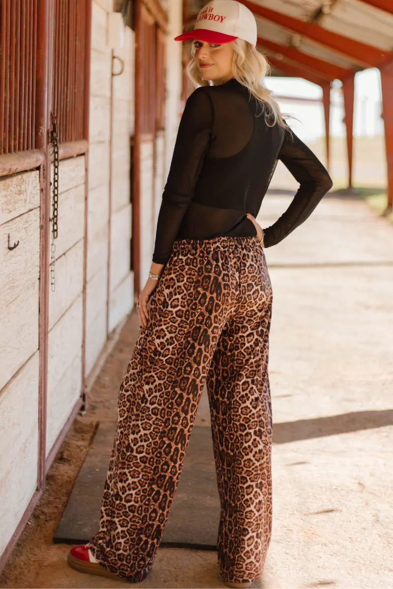 Leopard Luxe Lounge Pants - Imperfectly Perfect Boutique