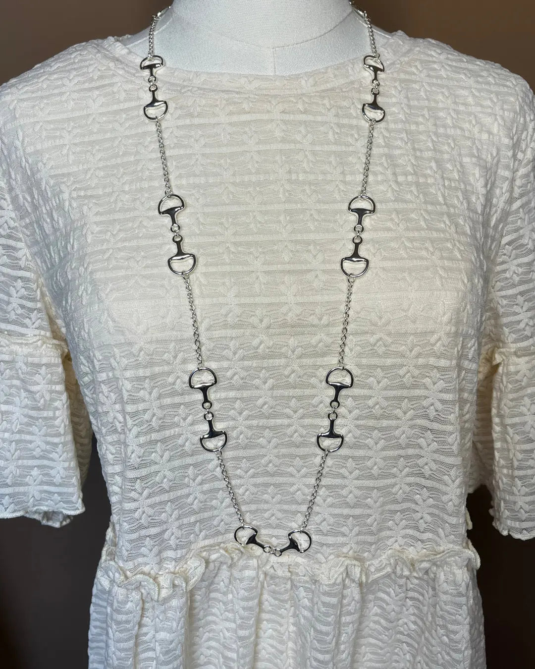 Long Snaffle Necklace Fornash