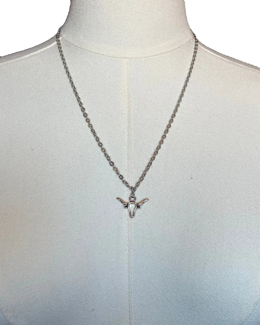 Longhorn Necklace Imperfectly Perfect Boutique