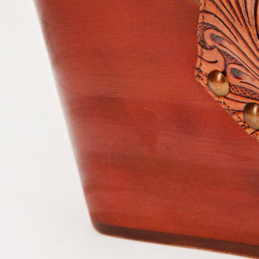 Loyal West Amelia Sandals Handtooled Leather - Imperfectly Perfect Boutique