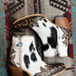 Macey Tooled Cowhide Booties Imperfectly Perfect Boutique