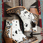 Macey Tooled Cowhide Booties Imperfectly Perfect Boutique