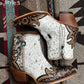 Macey Tooled Cowhide Booties Imperfectly Perfect Boutique