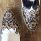 Macey Tooled Cowhide Booties - Imperfectly Perfect Boutique