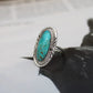 Oval Kingman Turquoise Ring - Size 8.5 Imperfectly Perfect Boutique