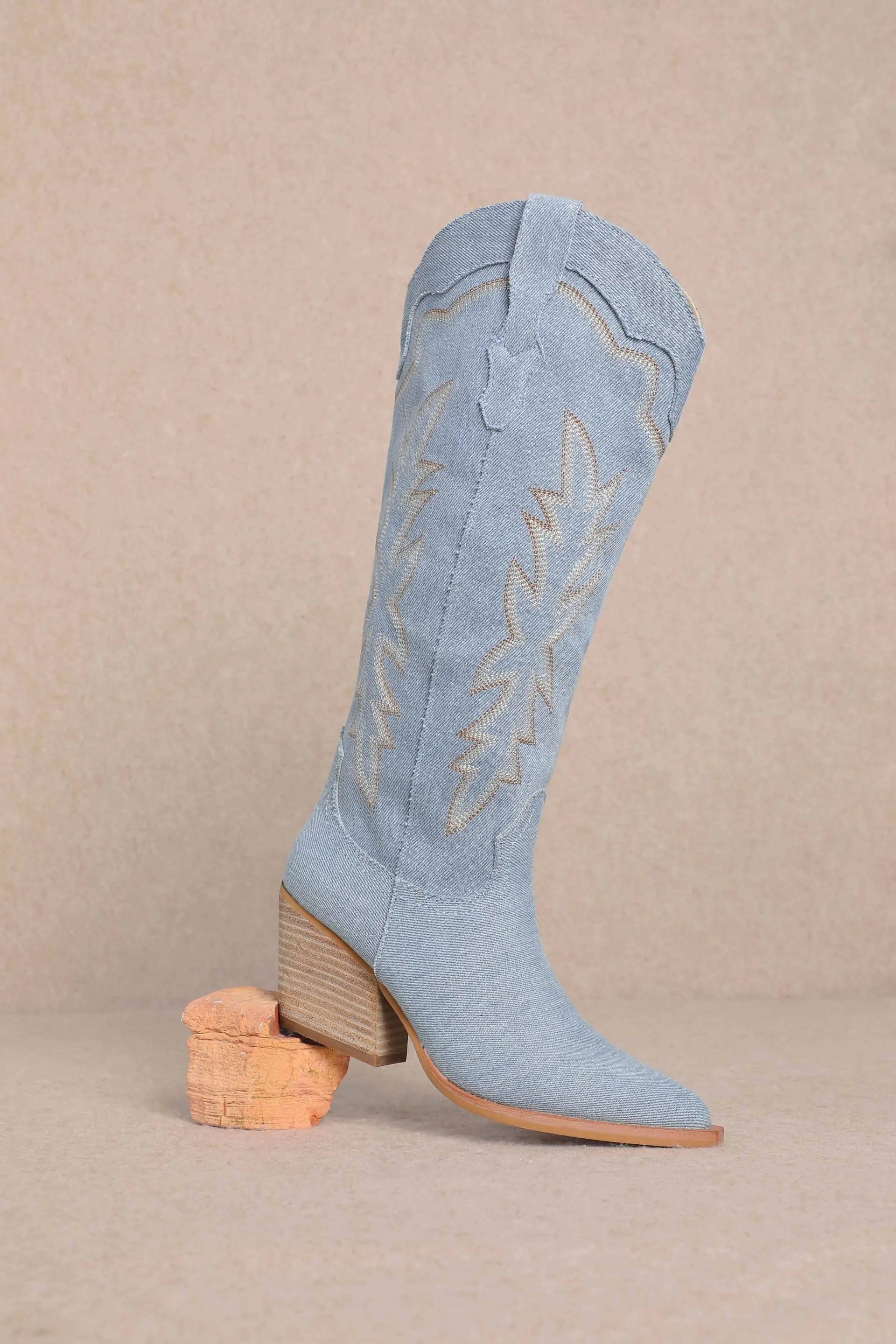 “Patsy” Denim Cowgirl Boot Miracle Miles (Mi.iM)