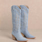 “Patsy” Denim Cowgirl Boot Miracle Miles (Mi.iM)