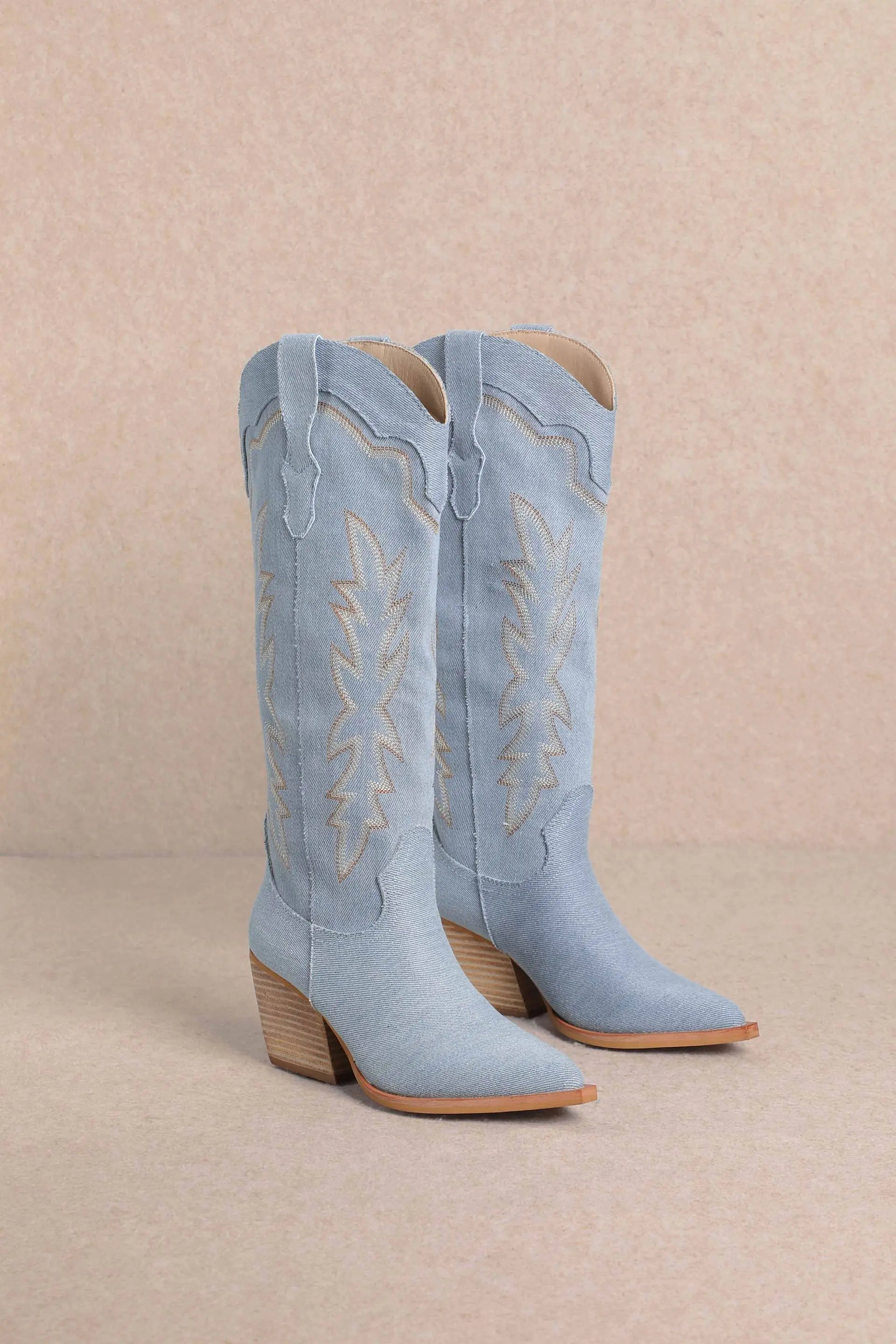 “Patsy” Denim Cowgirl Boot Miracle Miles (Mi.iM)