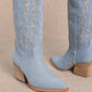 “Patsy” Denim Cowgirl Boot Miracle Miles (Mi.iM)