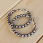 Pearl Hoop Earrings Imperfectly Perfect Boutique