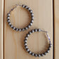 Pearl Hoop Earrings Imperfectly Perfect Boutique