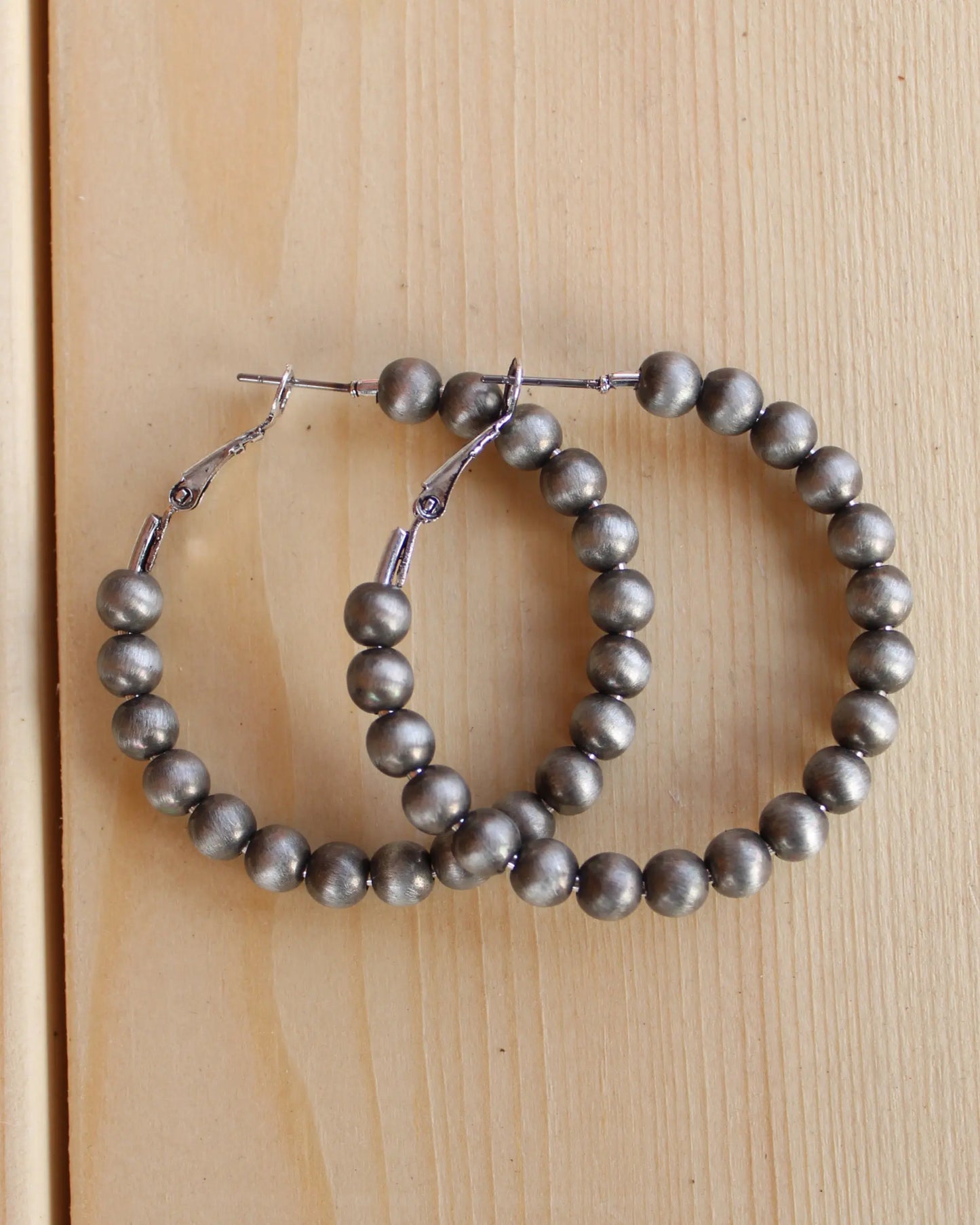 Pearl Hoop Earrings Imperfectly Perfect Boutique
