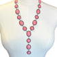 Pink Lariat Necklace Set - Imperfectly Perfect Boutique