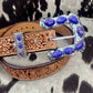 Purple Stone Western Buckle - Imperfectly Perfect Boutique