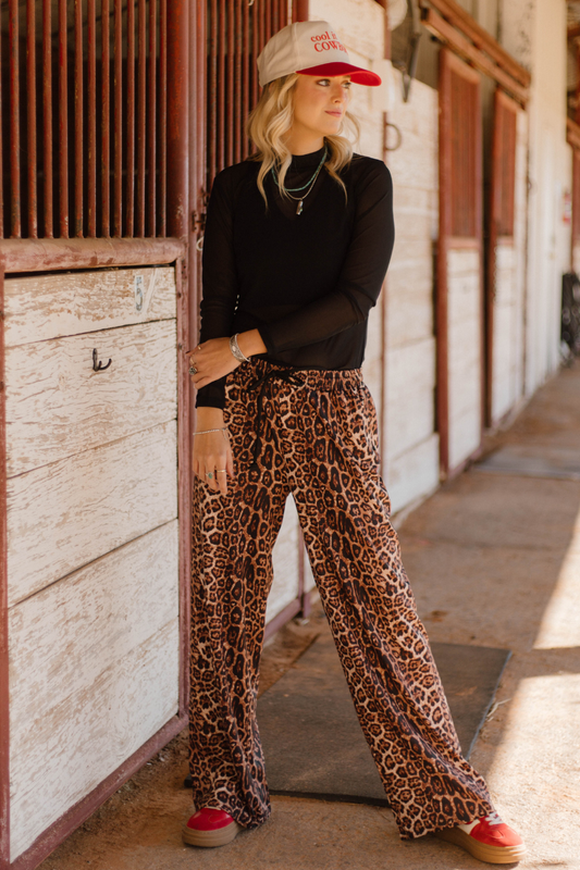 Leopard Luxe Lounge Pants