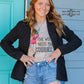 Rhinestone Cowgirl Blazer Imperfectly Perfect Boutique