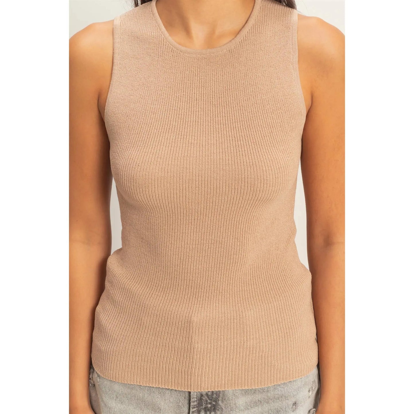 Ribbed Knit Tank Top - Imperfectly Perfect Boutique