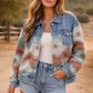 Sierra Sunset Aztec Denim Jacket MontanaCo