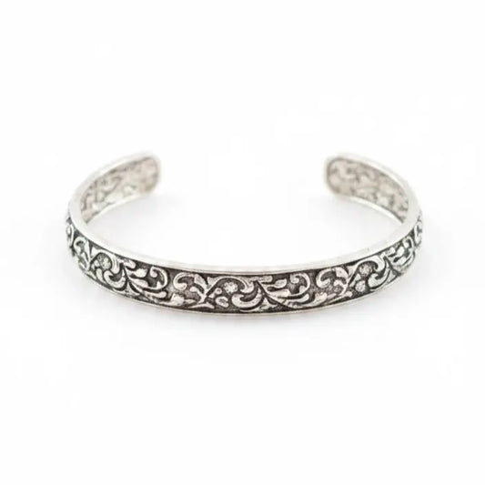 Silver Vine Cuff Bracelet Imperfectly Perfect Boutique