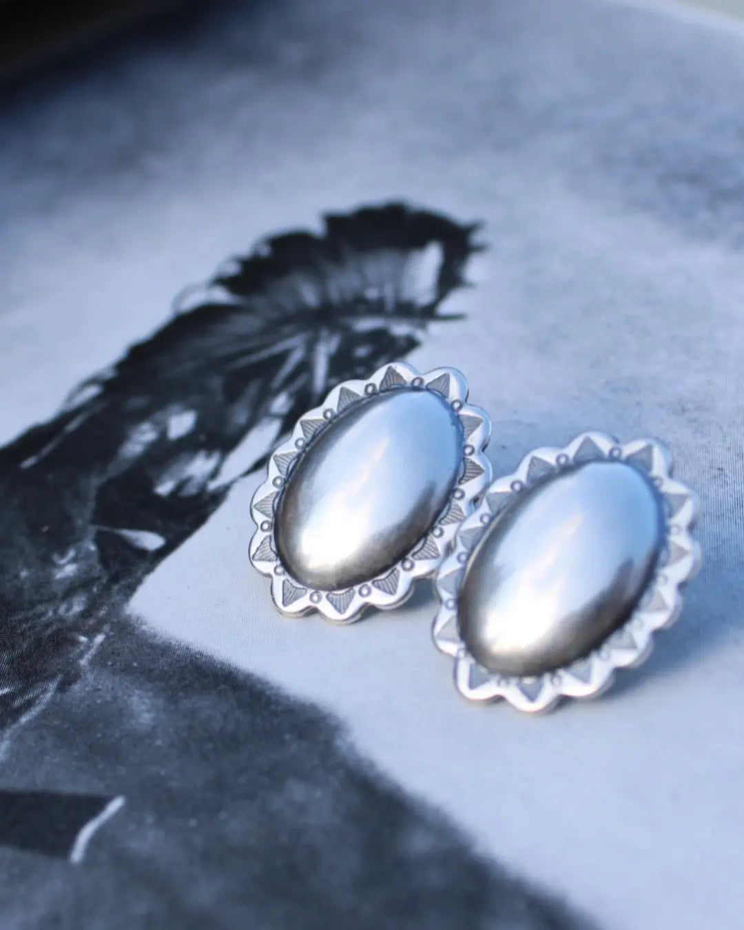 Silverado Concho Earrings - Imperfectly Perfect Boutique