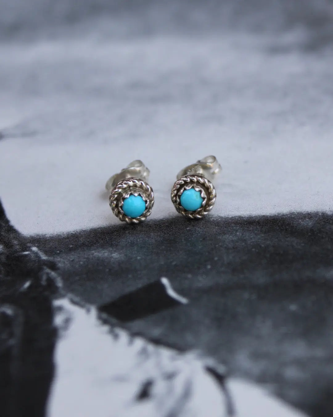 Sleeping Beauty Turquoise Earrings - Imperfectly Perfect Boutique