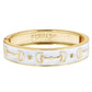 Snaffle Bit Bracelet - White Fornash