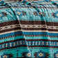 Southwestern Turquoise Aztec Quilt Set - 5 Piece - Imperfectly Perfect Boutique
