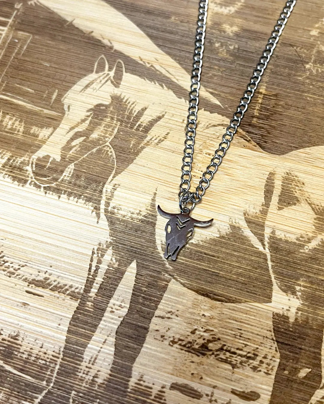 Steer Necklace Imperfectly Perfect Boutique