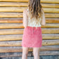 Studded Western Corduroy Skirt Pol Clothing