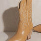 Tan Western Boots - Imperfectly Perfect Boutique