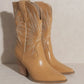 Tan Western Boots - Imperfectly Perfect Boutique