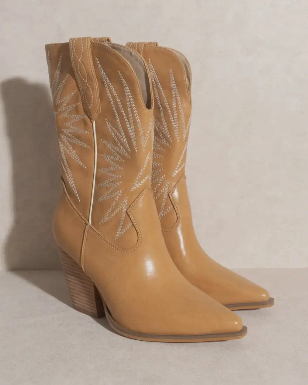 Tan Western Boots - Imperfectly Perfect Boutique