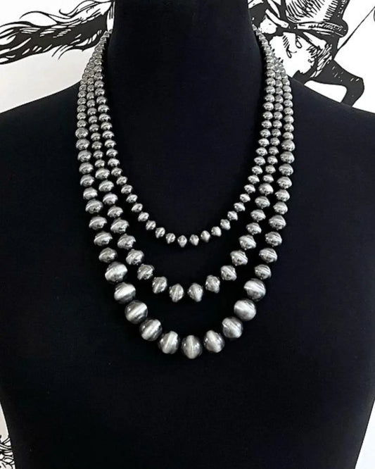 “Taos” Pearl Necklace Imperfectly Perfect Boutique