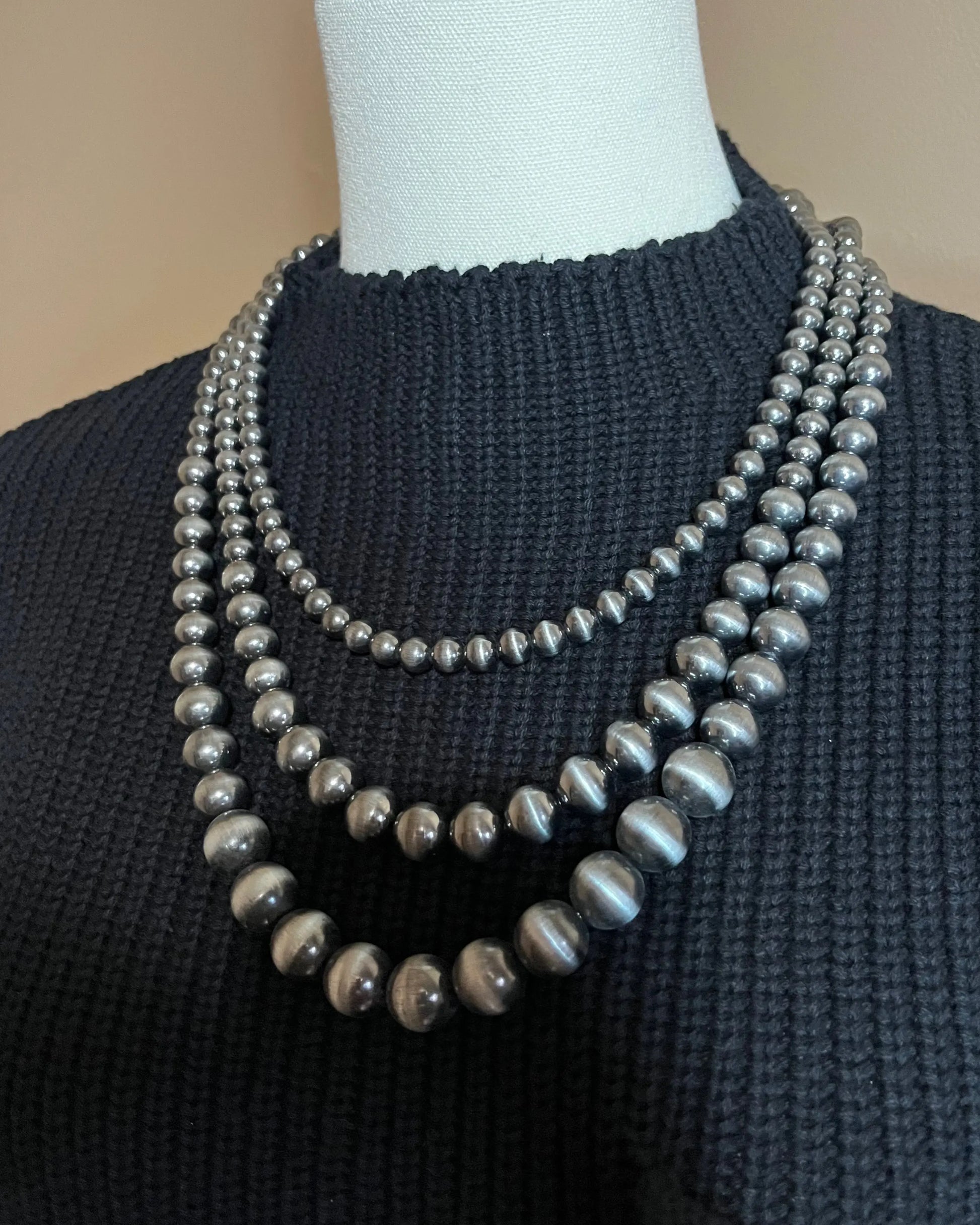 “Taos” Pearl Necklace Imperfectly Perfect Boutique