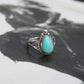 Tear Drop Turquoise Ring - Size 8 Imperfectly Perfect Boutique