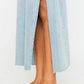 “Tess” Denim Maxi Skirt Kan Can USA