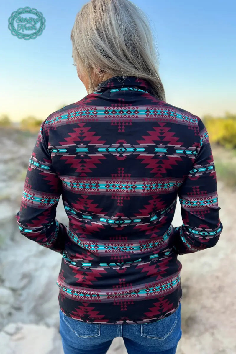 The Crimson Valley Pullover - Imperfectly Perfect Boutique