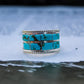 “Tularosa” Inlay Turquoise Ring - Size 8 Imperfectly Perfect Boutique