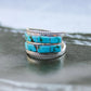 “Tularosa” Inlay Turquoise Ring - Size 8 Imperfectly Perfect Boutique