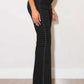Women’s Black Western Flare Jeans with Stud Detail - Imperfectly Perfect Boutique
