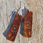 "Annie"  Tooled Leather Western Earrings - Imperfectly Perfect Boutique